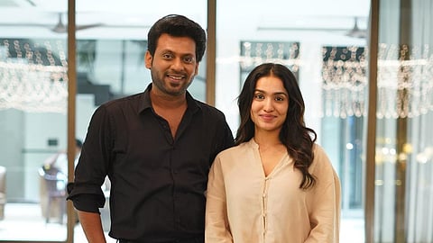 ‘மேடி’க்காக சென்னை நேரு விளையாட்டு அரங்கில் செட்