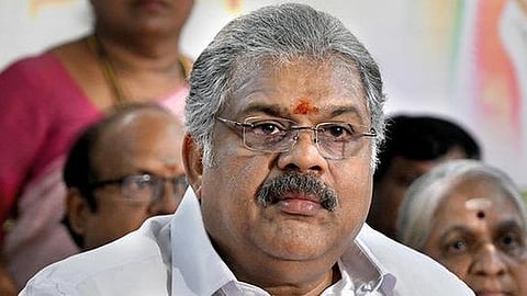 தமிழ் மாநில காங்கிரஸ் கட்சியின் தலைவர் ஜி.கே.வாசன்
