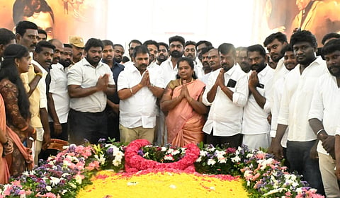 அப்துல் கலாம் பிறந்தநாள்: ராமேசுவரம் நினைவிடத்தில் சிறப்பு பிரார்த்தனை