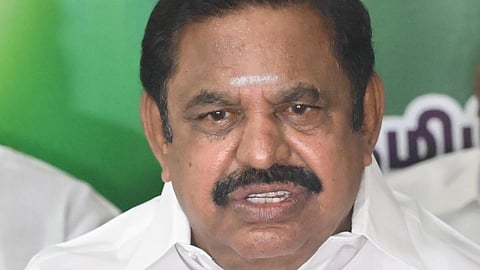 அதிமுக பொதுச் செயலாளர் பழனிசாமி