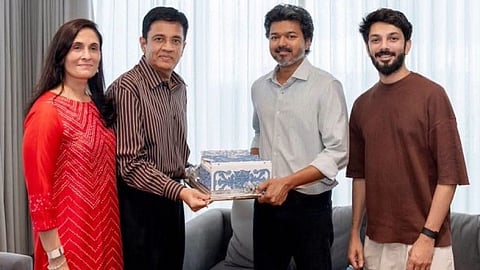 அனிருத் - காவ்யா திருமண வரவேற்பு: முதல்வர் விஜய்க்கு கலாநிதி மாறன் நேரில் அழைப்பு