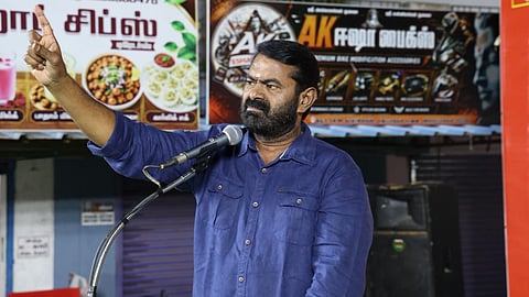 நாதக தலைமை ஒருங்கிணைப்பாளர் சீமான் 