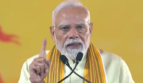 இந்தியாவுக்கு எதிரான சக்திகளை தோற்கடிக்க வேண்டும்: டெல்லி தசரா விழாவில் பிரதமர் மோடி வலியுறுத்தல்