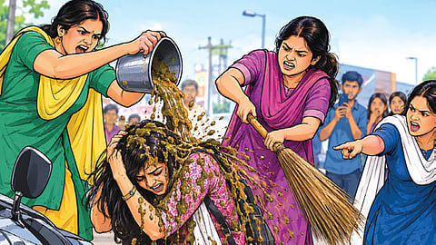 காரைக்குடியில் இன்ஸ்டாகிராம் பிரபலத்துடன் பேசிய பெண்ணுக்கு அவமரியாதை
