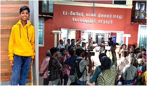 கோவை பள்ளி மாணவர் தற்கொலை விவகாரம்: ஆசிரியர் கைது; பள்ளியை அரசு ஏற்று நடத்த வலியுறுத்தல்