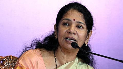 தவெக அரசு நயினார் நாகேந்திரனை ஏன் கைது செய்யவில்லை? - கனிமொழி கேள்வி
