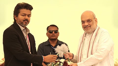 உள்துறை அமைச்சர் அமித் ஷா பிறந்தநாள்: முதல்வர் விஜய் வாழ்த்து