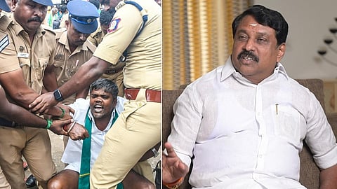 ‘விவசாயிகள் மீது அடக்குமுறையை ஏவுவதுதான் மாற்று அரசியலா?’ - முதல்வர் விஜய்க்கு நயினார் கேள்வி