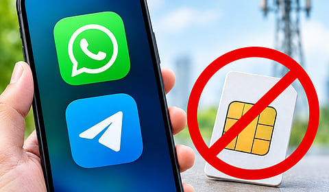 சிம் கார்டு இல்லாவிட்டால் வாட்ஸ்அப், டெலிகிராம் செயல்படாது: ஜன.1 முதல் புதிய விதிகள் அமல்