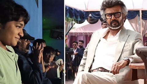 40 ஆண்டுகளுக்கு பின்... ரசிகர்களுடன் ‘ஜெயிலர் 2’ பார்த்த ரஜினி