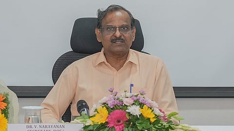 இஸ்ரோ தலைவர் வி.நாராயணன் | கோப்புப் படம்