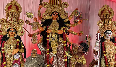வங்கதேசத்தில் அமைதியாக நடந்து முடிந்த துர்கா பூஜை 