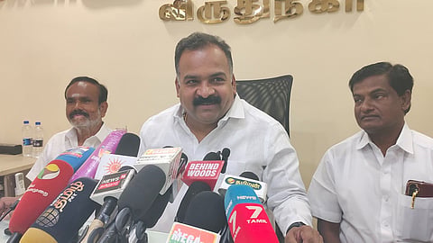 “ஊழலால் தோற்கடிக்கப்பட்ட கட்சிதான் திமுக” - மாணிக்கம் தாகூர் விமர்சனம்