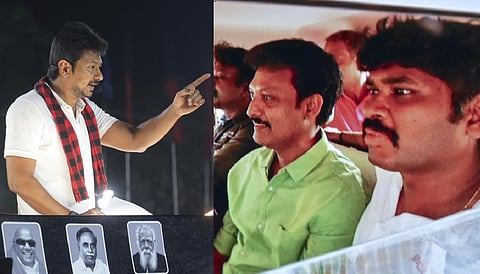 “அரசின் தோல்விகளை மறைக்கவே அன்பில் மகேஸ் கைது” - உதயநிதி கண்டனம் 