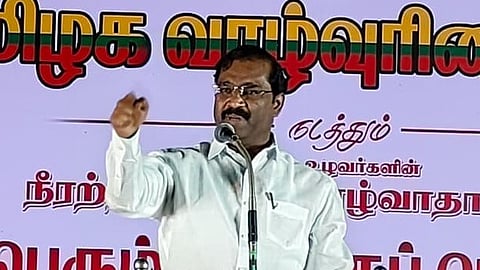 தமிழக வாழ்வுரிமைக்கட்சி தலைவர் தி.வேல்முருகன்