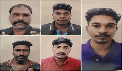 ஆயுள் சிறைத் தண்டனை விதிக்கப்பட்ட ஐவர்