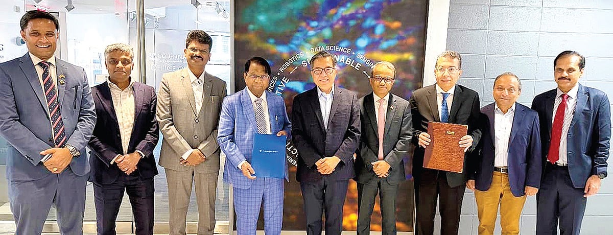 இந்திய கல்வி நிறுவனங்களில் முதன்முறையாக கொலம்பியா பல்கலைக்கழகத்துடன் இரட்டை பட்டப்படிப்புக்கு விஐடி ஒப்பந்தம்
