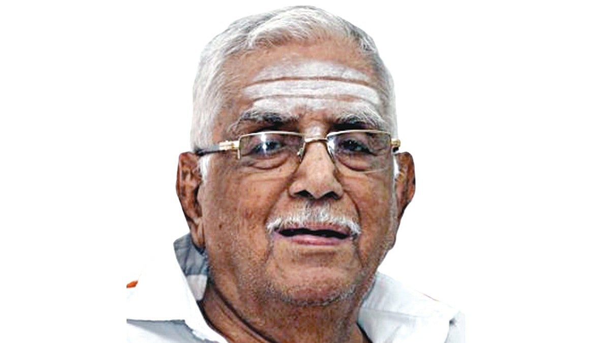விஎச்பி முன்னோடி தலைவர் வேதாந்தம் காலமானார்: சென்னையில் இன்று இறுதிச் சடங்கு