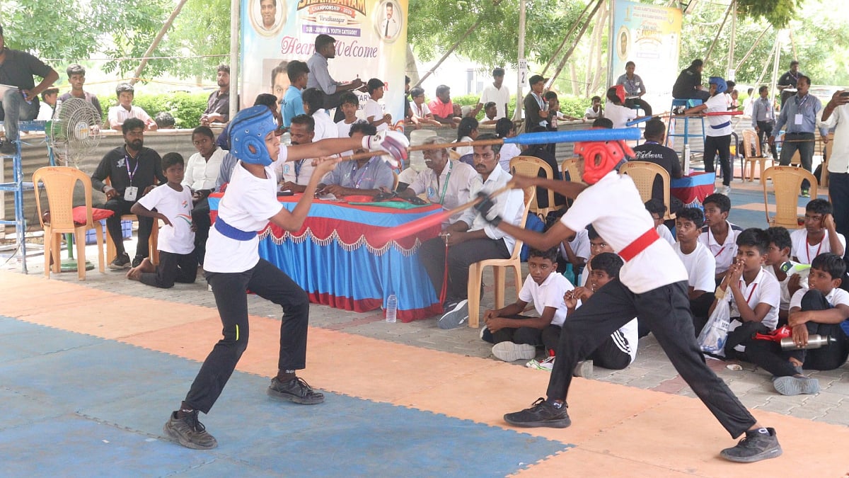 மாநில அளவிலான சிலம்பாட்டப் போட்டி: சென்னை பெண்கள் அணி சாம்பியன் பட்டம்