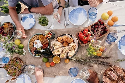 A brunch tble