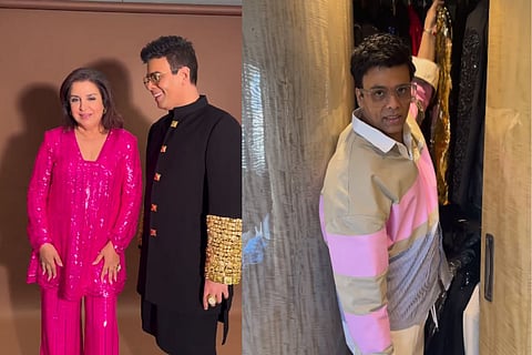 In frame: Karan Johar and Farah Khan  