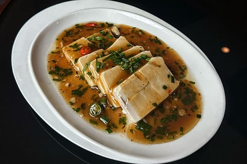 Steamed Silken Tofu