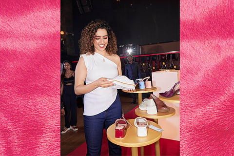 Sanya Malhotra at the No Shoe Party hosted by Lee Cooper 