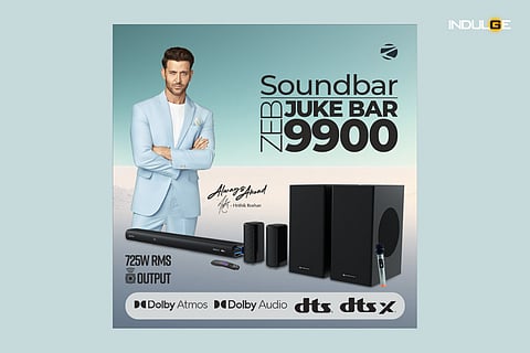 Zebronics unveils Juke bar 9900 