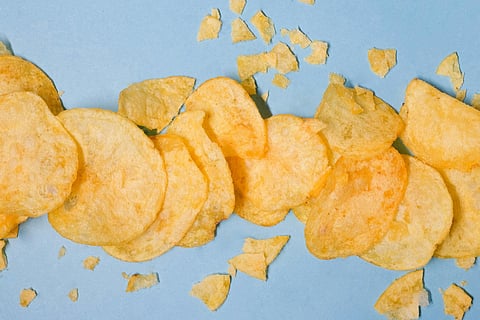 In frame: Potato chips