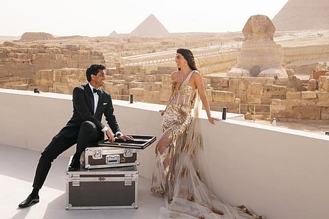 In frame: Ankur Jain and Erika Hammond