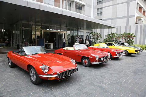 Vintage car show