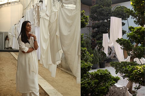 Shweta Kapur at the Pause (and reflect) exhibit in New Delhi 