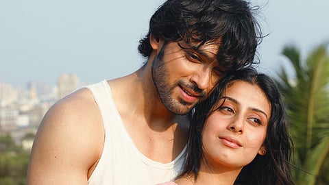 A still from the music video 