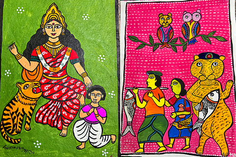 Some of the Potochitro artworks 