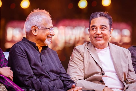 Mani Ratnam and Kamal Haasan