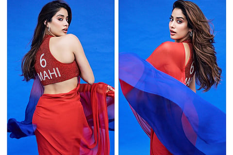 Jahnvi Kapoor embraces ‘method dressing’ with ethnic spin for 'Mr & Mrs Mahi' promo look
