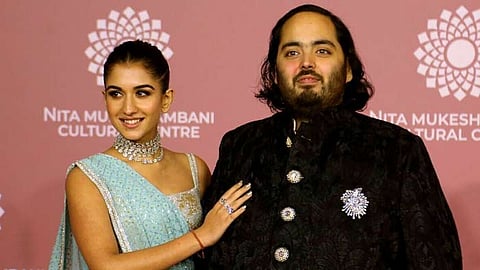 In frame:  Anant Ambani and Radhika Merchant