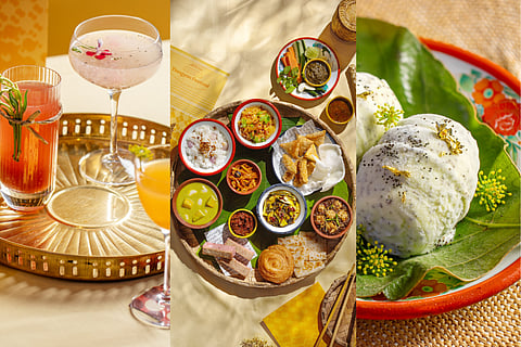 From the Thingyan Festival celebratory platter 