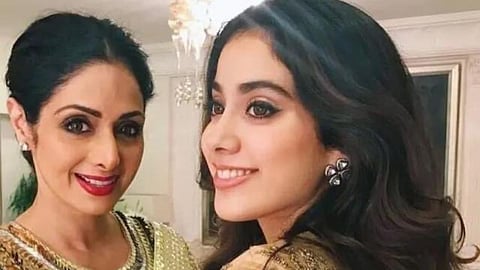 In frame: Janhvi Kapoor and Sridevi 
