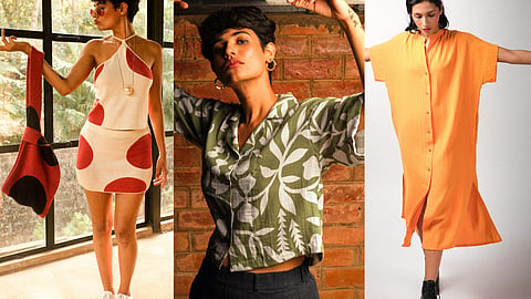 Some ensembles from the new collection 