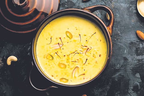Kesar Pista Basundi 