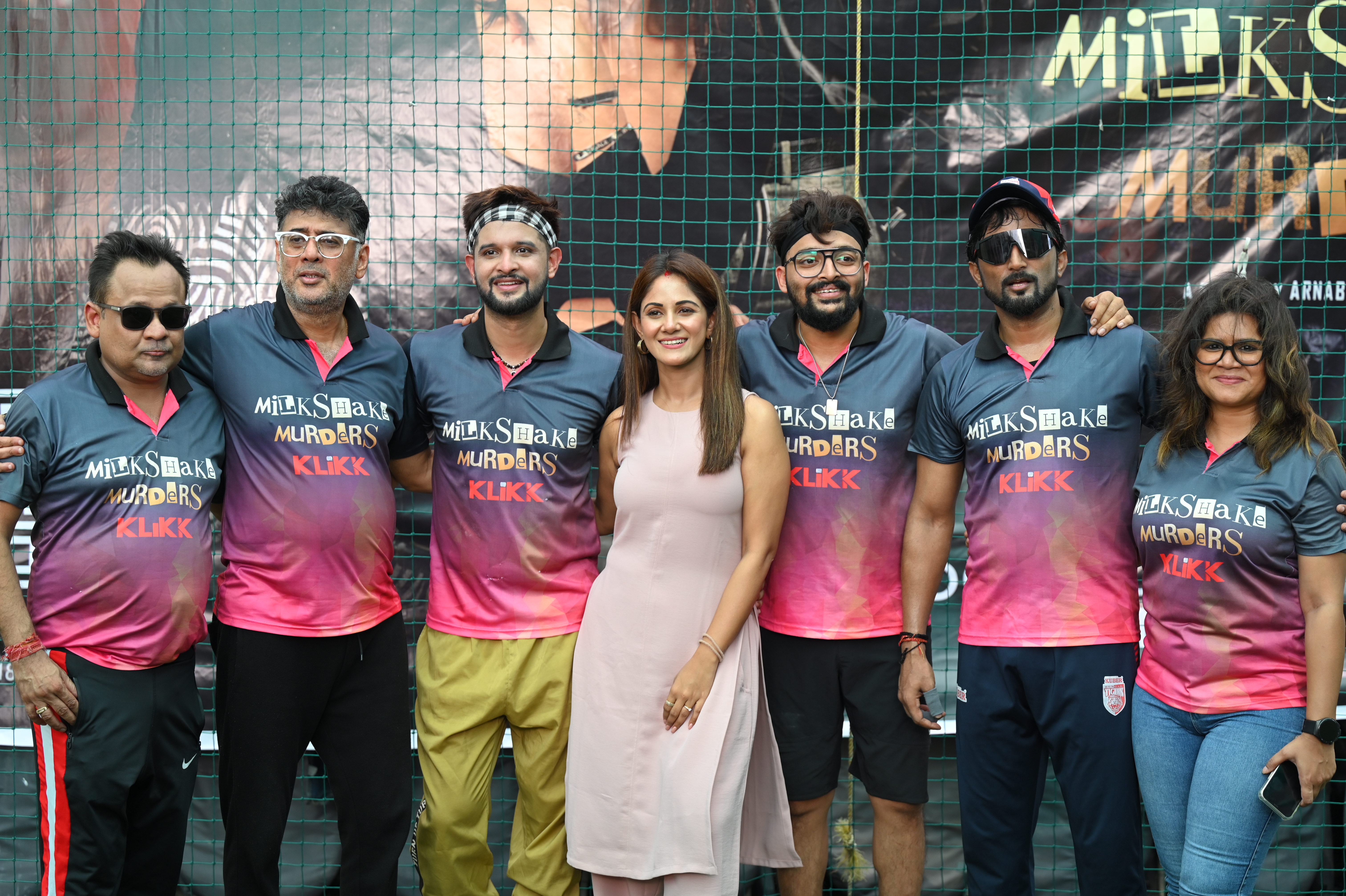 Glimpses from a Bengali OTT platform’s celebrity cricket championship