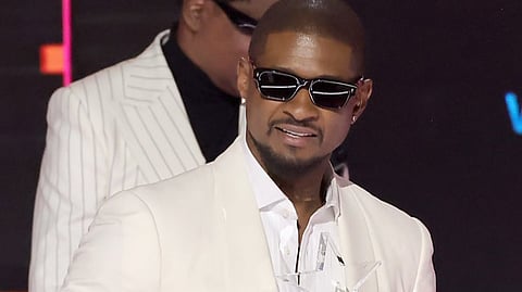 In frame: Usher