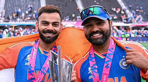 In frame: Virat and Rohit 