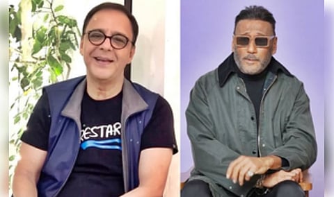 Vidhu Vinod Chopra and  Jackie Shroff