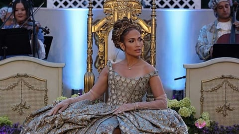 In Frame: JLo in the Manish Malhotra outfit for her birthday 
