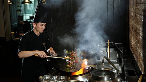 Chef Wong at Vintage Asia