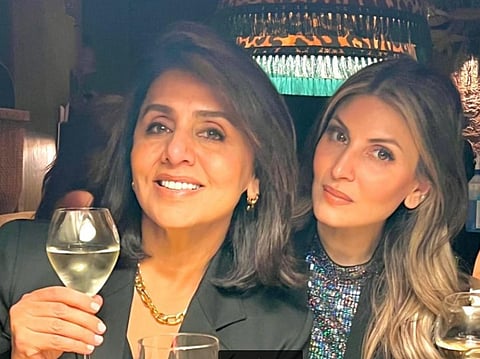 Neetu and Riddhima 