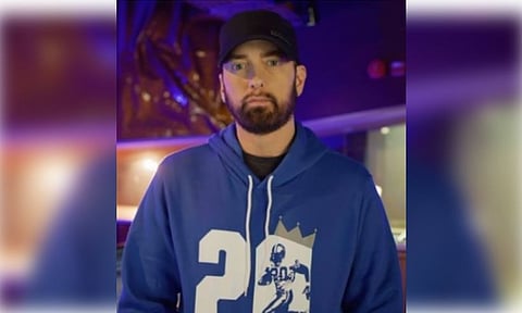 Rapper Eminem