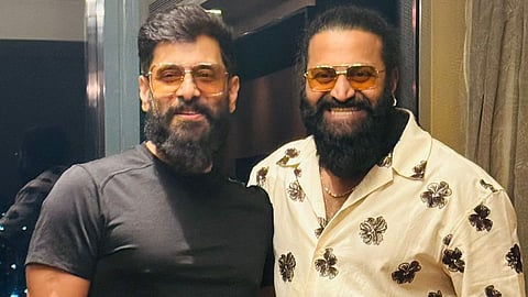 Vikram with Rishabh Shetty
